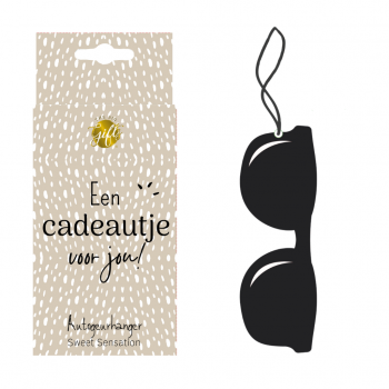 Autogeurhanger Cadeautje