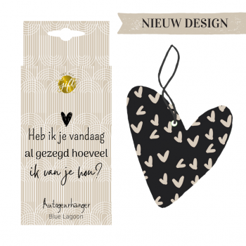 Autogeurhanger Hoeveel ik van je hou