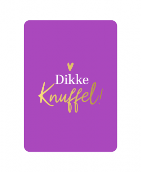 Kaart Dikke Knuffel