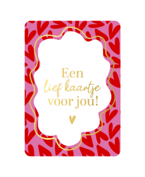 Kaart Een lief kaartje voor jou