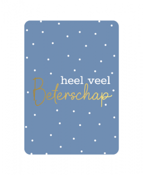 Kaart Heel veel Beterschap
