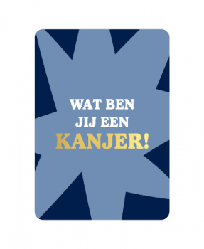 Kaart Wat ben jij een kanjer
