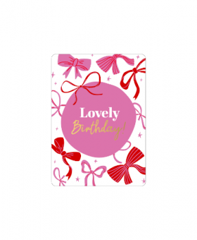 Minikaartje Lovely Birthday