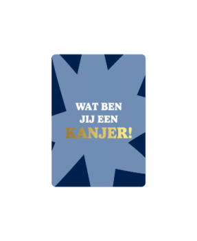 Minikaartje Wat ben jij een kanjer