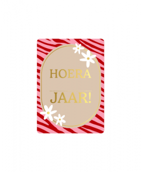 Minikaartje Hoera......jaar!