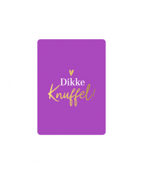 Minikaartje Dikke Knuffel