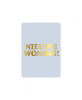 Minikaartje Nieuwe Woning