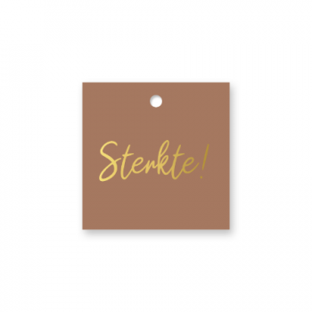 Cadeaulabel Sterkte!