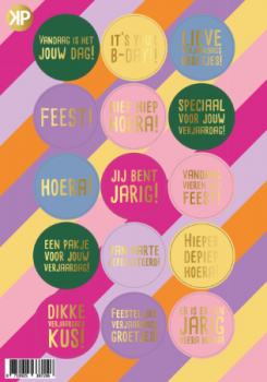 Stickervel Funky