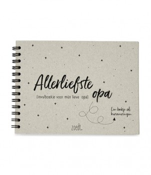 Invulboekje Allerliefste Opa