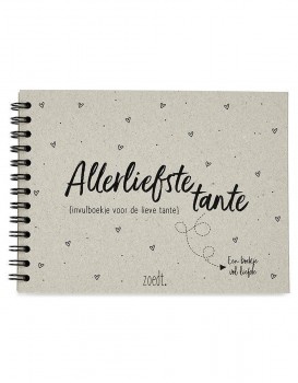 Invulboekje Allerliefste Tante