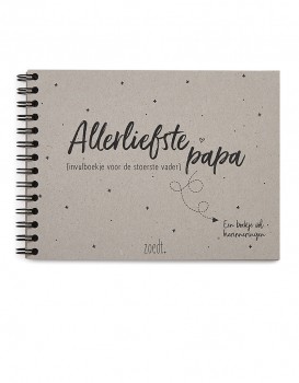 Invulboekje Allerliefste Papa