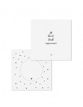 Dubbele kaart met envelop Jij bent leuk