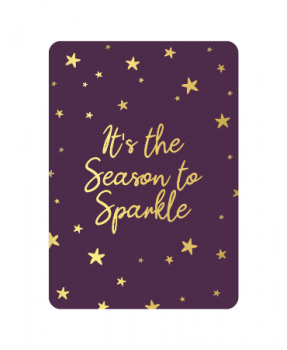 Kaart It's the season to Sparkle
