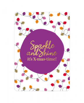 Kaart Sparkle and Shine